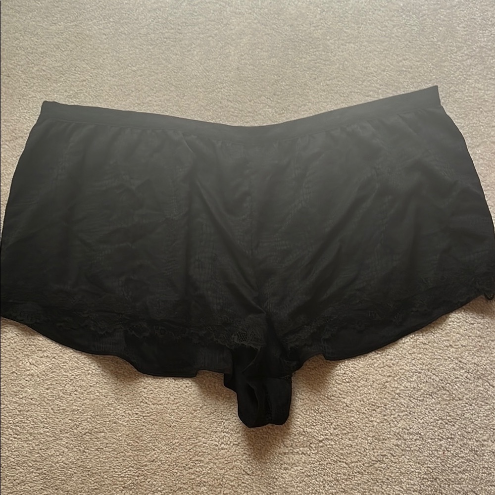 Victoria's Secret Black Pajama Shorts Intimates